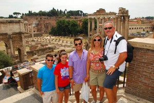 <strong>The Cain family last traveled with us in 2008. They're back for an Italian Adventure.</strong> ” title=”CainFamilyForumDay1″ width=”300″ height=”201″ class=”alignleft size-medium wp-image-2603″ /></a><br />
<div id=
