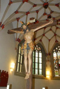 The crucifix as we know it was developed in Spain in the 14th century to punish the Jews for their mistreatment of Christ