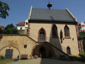 The cemetery chapel