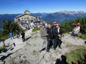 Our group at the Eagle's Nest, 6,024 feet high