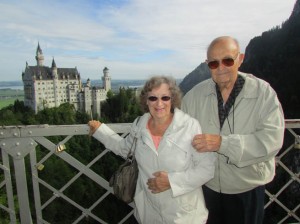 Ken and Gloria are celebrating 59 years of matrimony with a trip to Germany
