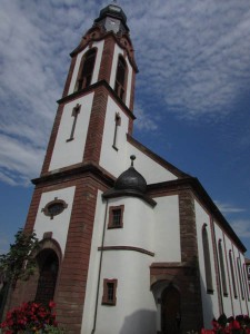The church of St. Peter and St. Paul was built  in 1750