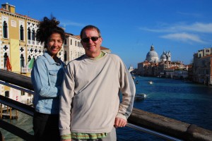 Eric and Patricia in Venice